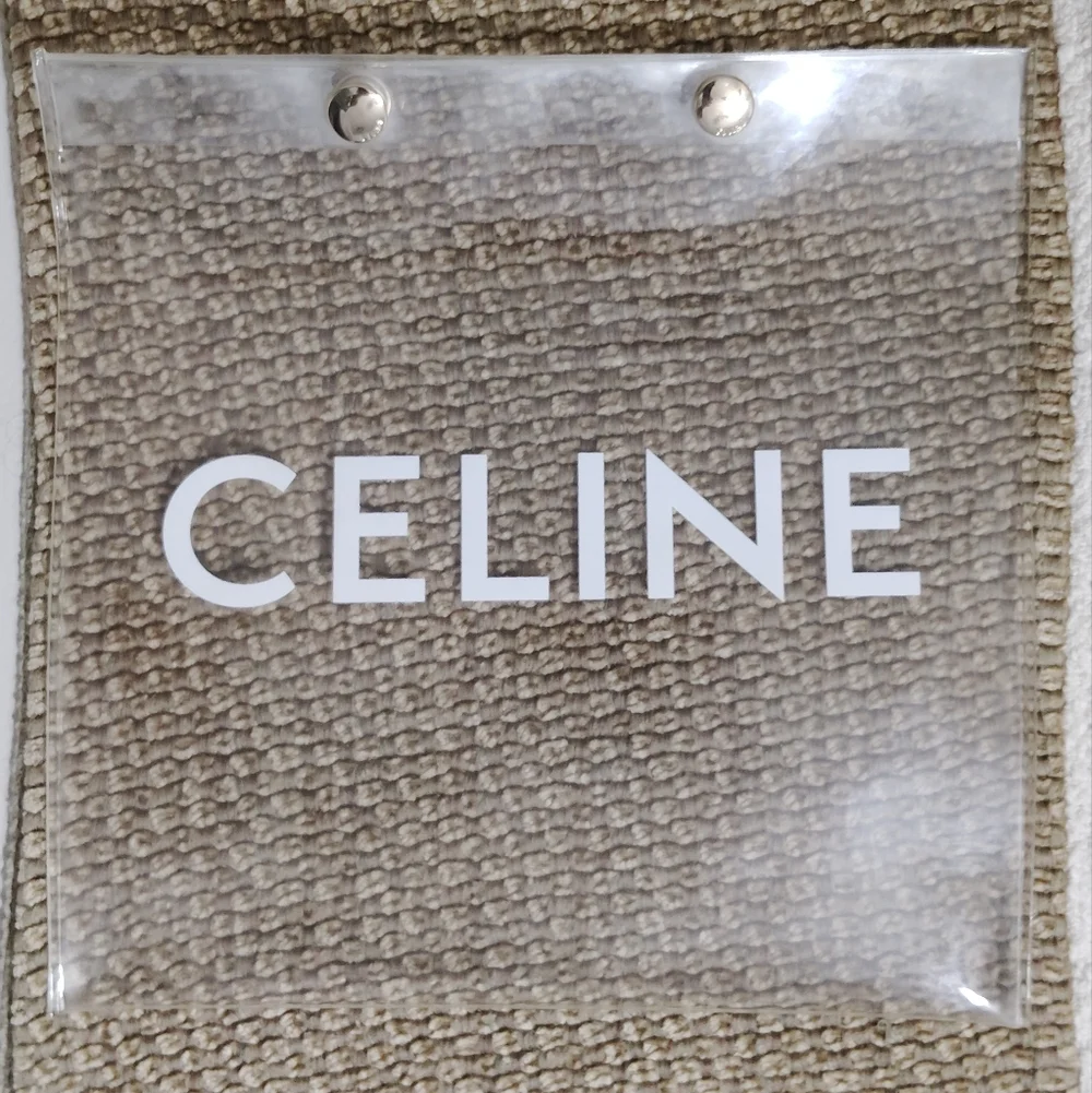 Celine Clear PVC/ Plastic Pouch 8